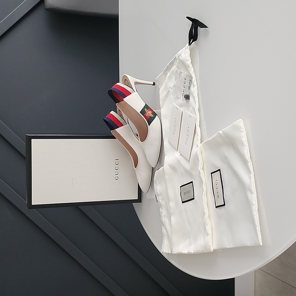 Gucci Malaga Kid Pumps - 38/8 US - Picture 3 of 16